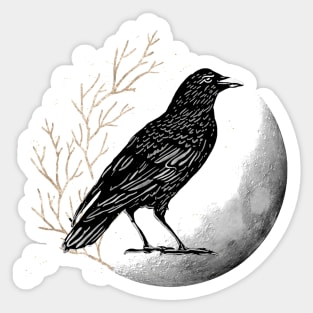 Raven Sticker